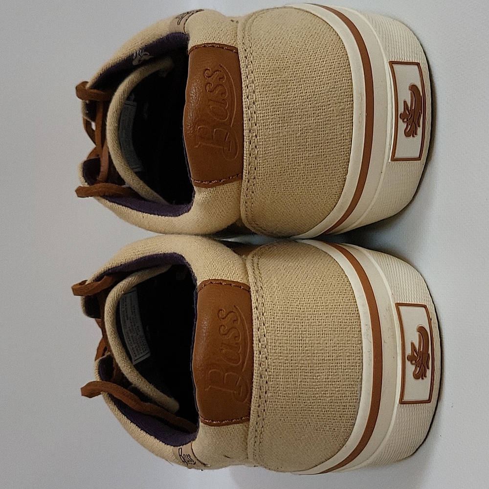 Bass Classic Compass Core Sneakers Size 8.5M Tan G.H. Bass - Picture 10 of 12